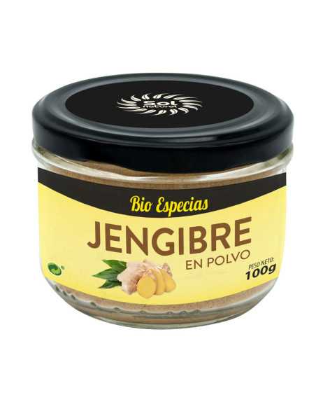 Jengibre en polvo bio 100g Sol Natural Jengibre en polvo bio 100g Sol Natural